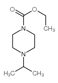 4-异丙基哌嗪-1-甲酸乙酯结构式