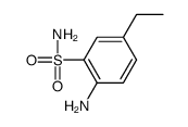 Benzenesulfonamide, 2-amino-5-ethyl- (9CI) Structure