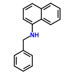 N-(1-Naphtyl)benzenemethaneamine结构式