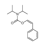 2-phenylethenyl N,N-di(propan-2-yl)carbamate结构式
