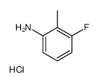 3-fluoro-2-methylaniline,hydrochloride Structure