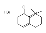 1,1-dimethyl-3,4-dihydro-2H-quinolin-1-ium-8-ol,bromide结构式