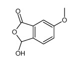 1(3H)-Isobenzofuranone,3-hydroxy-6-methoxy-(9CI) structure