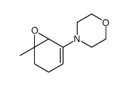 4-(6-methyl-7-oxabicyclo[4.1.0]hept-2-en-2-yl)morpholine Structure