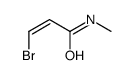 3-bromo-N-methylprop-2-enamide结构式