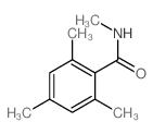 N,2,4,6-tetramethylbenzamide结构式