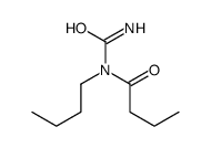 N-butyl-N-carbamoylbutanamide Structure