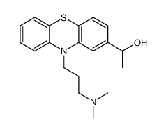 2-(1-hydroxyethyl)promazine Structure