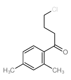 4-氯-2,4-二甲基苯丁酮结构式