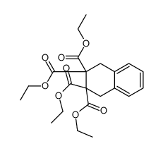 tetraethyl 1,4-dihydronaphthalene-2,2,3,3-tetracarboxylate结构式