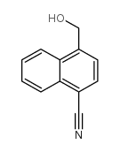 4-羟甲基-1-萘腈结构式