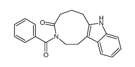3-benzoyl-1,2,5,6,7,8-hexahydroazonino[5,4-b]indol-4-one Structure