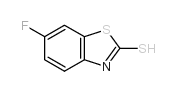 6-氟-2-巯基苯并噻唑结构式