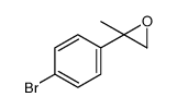 2-(4-bromophenyl)-2-methyloxirane Structure