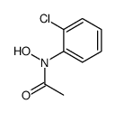 N-(2-chlorophenyl)-N-hydroxyacetamide结构式