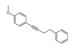 1-methoxy-4-(4-phenylbut-1-ynyl)benzene结构式