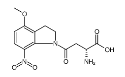 MNI-caged-D-aspartate结构式