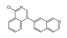 1-chloro-4-isoquinolin-7-ylisoquinoline Structure