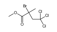 methyl 2-bromo-4,4,4-trichloro-2-methylbutanoate结构式