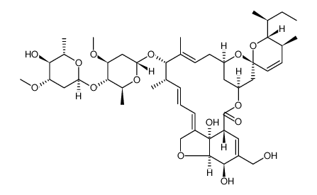 4a-Hydroxyavermectin B1 Structure