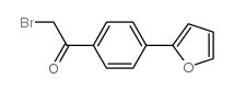 2-BROMO-1-[4-(2-FURYL)PHENYL]ETHANONE Structure