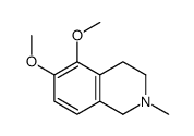 5,6-dimethoxy-2-methyl-3,4-dihydro-1H-isoquinoline Structure