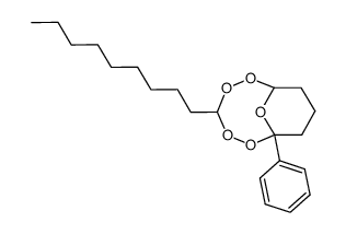 4-nonyl-1-phenyl-2,3,5,6,11-pentaoxabicyclo[5.3.1]undecane Structure