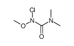 1-chloro-1-methoxy-3,3-dimethylurea结构式