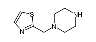 1-(2-噻唑甲基)哌嗪结构式