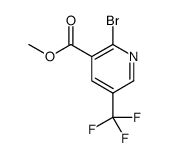 2-溴-5-三氟甲基吡啶-3-甲酸甲酯结构式