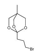 4-(3-bromopropyl)-1-methyl-3,5,8-trioxabicyclo[2.2.2]octane Structure