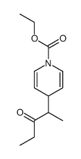 ethyl 4-(3-oxopentan-2-yl)-4H-pyridine-1-carboxylate Structure