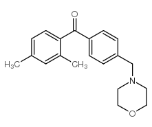 2,4-DIMETHYL-4'-MORPHOLINOMETHYL BENZOPHENONE结构式