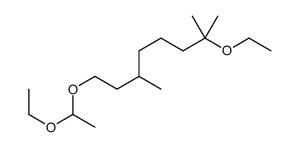 7-ethoxy-1-(1-ethoxyethoxy)-3,7-dimethyloctane Structure