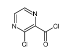 Pyrazinecarbonyl chloride, 3-chloro- (9CI) structure