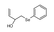 (2S)-1-phenylselanylbut-3-en-2-ol结构式
