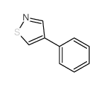 4-Phenylisothiazole结构式