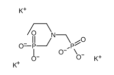 tripotassium,hydroxy-[[phosphonatomethyl(propyl)amino]methyl]phosphinate Structure