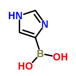 1H-咪唑-4-硼酸结构式