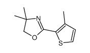 4,4-dimethyl-2-(3-methylthiophen-2-yl)-5H-1,3-oxazole Structure