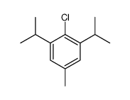 2-chloro-5-methyl-1,3-di(propan-2-yl)benzene结构式