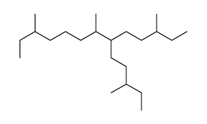 3,7,11-trimethyl-6-(3-methylpentyl)tridecane Structure