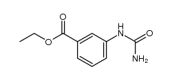 3-ureido-benzoic acid ethyl ester Structure