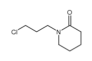 1-chloro-3-[2-oxo-piperidin-1-yl]propane Structure