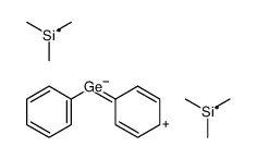 diphenylgermanium,trimethylsilicon Structure