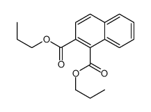 dipropyl naphthalene-1,2-dicarboxylate Structure