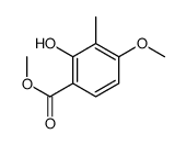 methyl 2-hydroxy-4-methoxy-3-methylbenzoate Structure