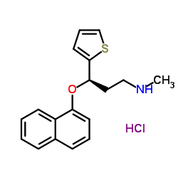 (R)-Duloxetine Structure