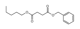 4-O-benzyl 1-O-pentyl butanedioate Structure