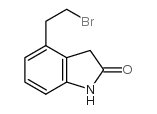 4-(2-溴乙基)氧化吲哚结构式